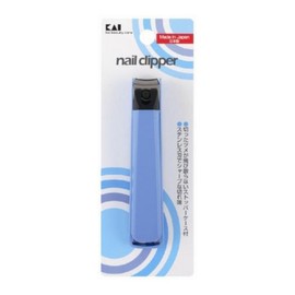 Kai Nail Clippers M, Blue, 1 Piece / 카이 손톱깎이 M, 블루, 1개