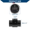 A ABSOPRO 1.50" Universal Digital Water Temperature Gauge Kit with