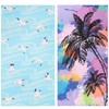 Winthome Beach Towel, Extra Large Microfibre Beach Towel for Adult,