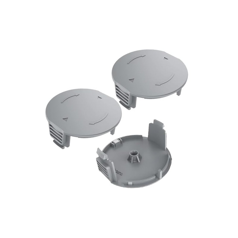 3PACK Replacement Cap Trimmer Spools Cap Covers Compatible with Bosch