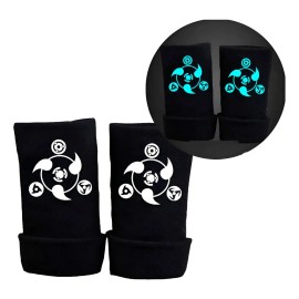 Guantes Anime Media Manga Brillan En Obscuridad Luminsoso Color Modelo 2 Talla Unitalla