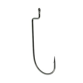 Gamakatsu Black Offset Worm Hooks Black (3/0)