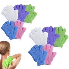 Piezas Guante Exfoliante Corporal Guantes Exfoliantes Ducha Cuidado Piel Material Adecuado Mujeres Uso Doméstico