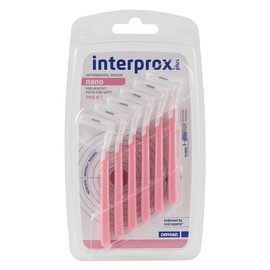 Interprox Plus 0.7 mm Pink Interdental Nano Brush – Pack of 6