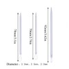 PZRT 3IN1 3 Sizes Big Eye Nylon Wire Knitting Needles