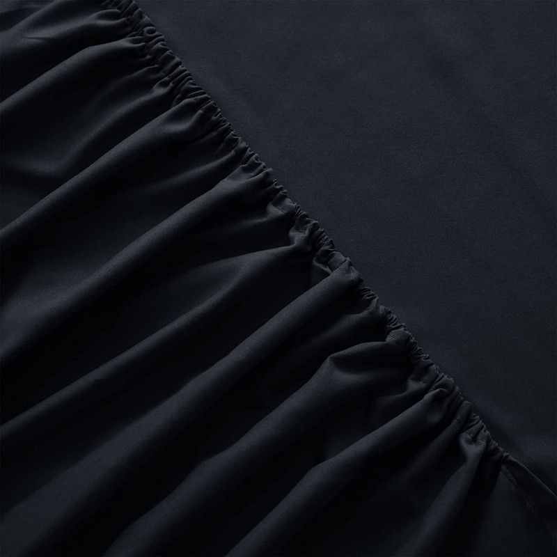 AMEHA Super King Fitted Sheet 25 cm Deep Soft Brushed