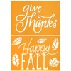Painting Stencil - Give Thanks and Happy Fall - 7