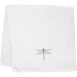 Azeeda 'Dragonfly' Hand/Guest Towel (TL00003756)