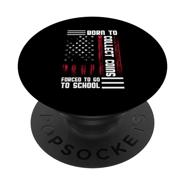 Coin Collection Coin Collecting Rare Coin Collector PopSockets Swappable PopGrip