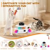 Interactive Cat Toy, Automatic Kitten Toys, Ficuok 5 in 1