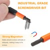 HARFINGTON 5pcs Hex Head Wrench Drill Bit 2mm(H2) Metric 1/4"
