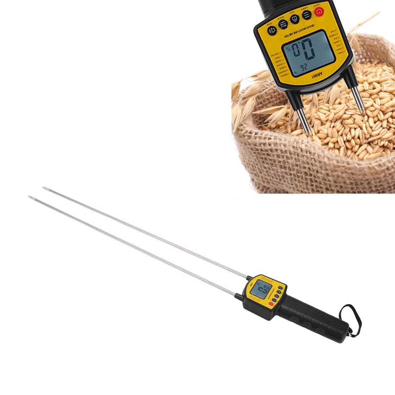 Grain Moisture Meter Automatic Voice Accurate Backlight Screen Digital Grain