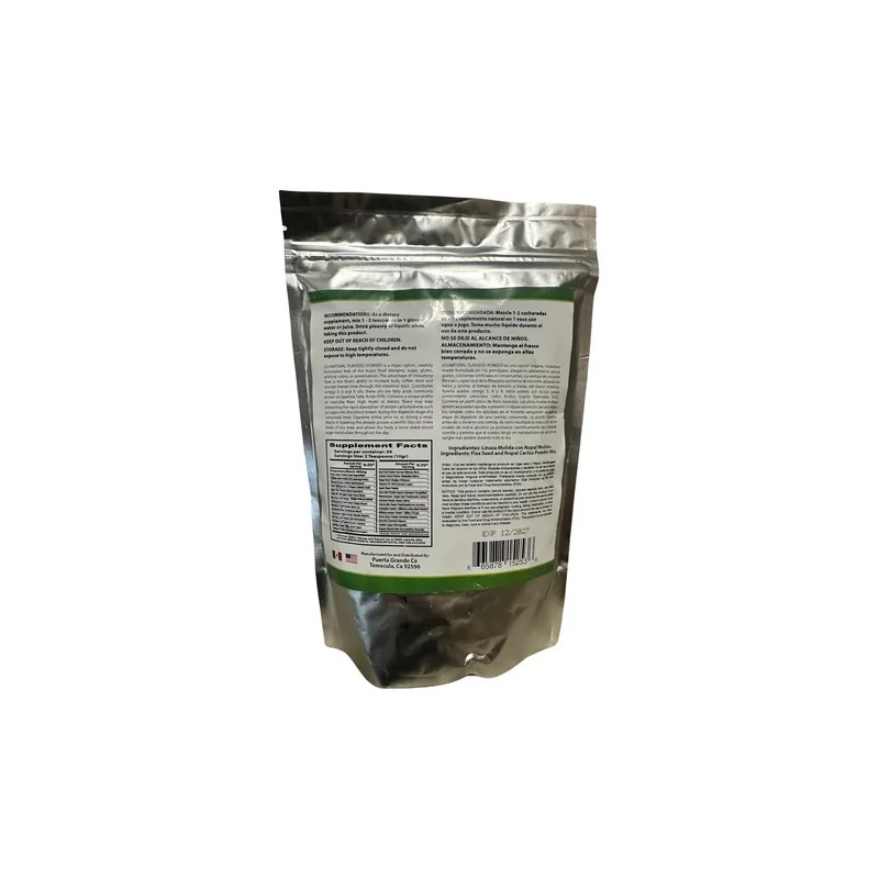 Linaza Con Nopal Forte Suplemento Natural 8 Oz