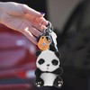 UPKOCH Adorable Plush Panda Keychain for Handbags - 4.7 Inch