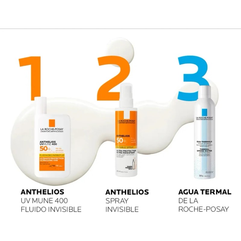 La Roche Posay 2pack Anthelios Uvmune Fluido Invisible Spf50