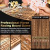 Horse Race Board Game Racing Game - Solid Wood Race