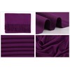 RIIQIICHY Ladies Scarf Purple Pashmina Shawls and Wraps for Wedding