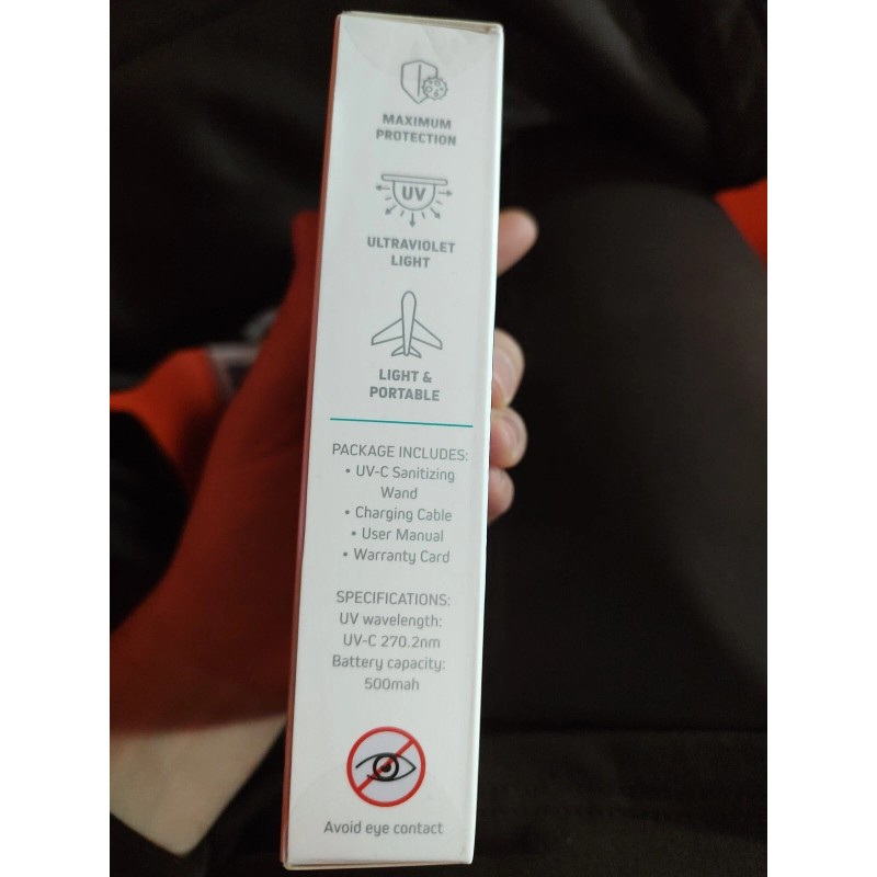 First Health Sanitizing Pocket Wand Kills 99.9 Bacteria