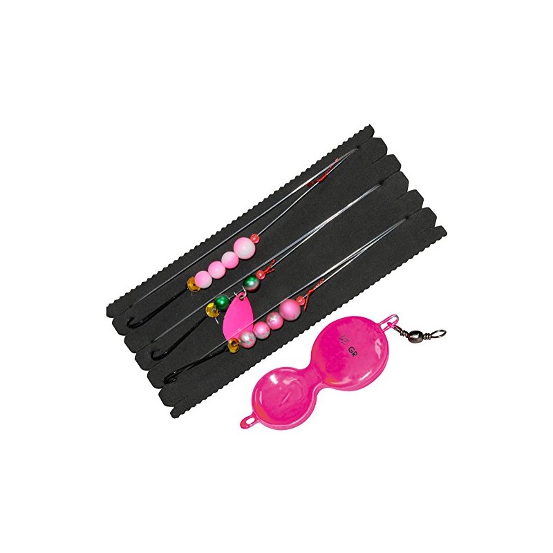 Dieter Eisele System 70 cm, 0.40 mm, pink, 3 leaders