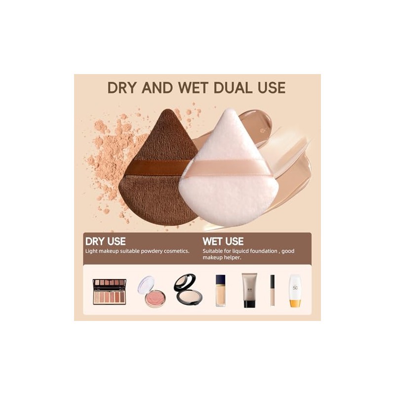 BS-MALL Juego de 11 brochas de maquillaje de bambú sintético