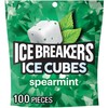 ICE BREAKERS Ice Cubes Spearmint Sugar Free Chewing Gum Pouch,