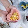 Heart Shaped Ceramic Bowl for Fruit Salad and Dessert -