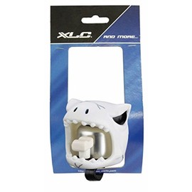 XLC Kinder Fahrradklingel Glocke Crazy Stuff Skull, Mehrfarbig, 5.5 x 5.5 x 4 cm