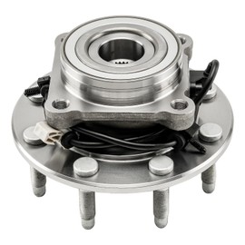 PHILTOP 515058 Front Wheel Hub Bearing Assembly for Silverado 2500 HD 2001-2006, Yukon XL 2500 2000-2006, Suburban 2500 2000-2006, Silverado 3500 Classic 2007, Silverado 3500 2004-2006 8 Lugs W/ABS
