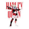 Spreadshirt Harley Quinn Hammer Sticker, 10 x 10 cm, Transparent