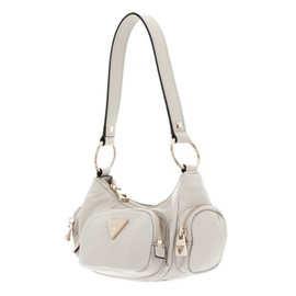 GUESS Eco Gemma Shoulder Bag XS Taupe, taupe