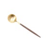 Cutipol GOA Brown Gold Dessert Spoon G008BGB