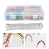 Embroidery Thread Organizer Storage Box Embroidery String for Bracelets Stitch