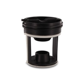 DEKAROX Lint Filter for Smeg 768450384 Whirlpool 482000022624 Indesit C00045027 60 mm Diameter 65 mm Height Robust Plastic for Drain Pump in Washing Machines Tumble Dryer Like WG WDG WGA AQD