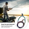 9PCS Lure Fishing Rod Guide Ring Set Stainless Steel Ceramic