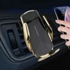 Q1 Smart Sensor Wireless Car Charger - Black