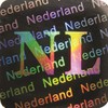 Holographic labels BY EtikettenWorld 12 mm x 12 mm NL