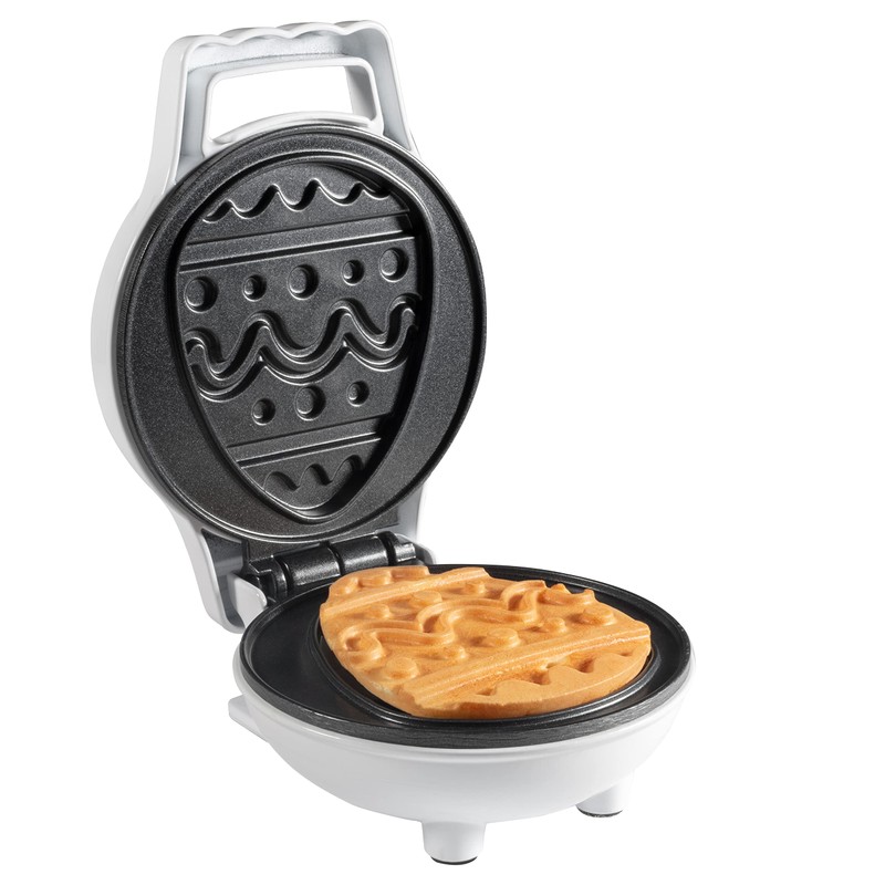 Mini Easter Egg Waffle Maker- Make Holiday Morning Breakfast Special