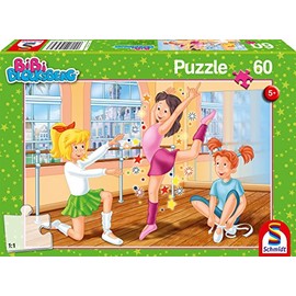 Schmidt Spiele Puzzle 56279 Bibi Blocksberg, in Der Ballettschule, 60 Teile