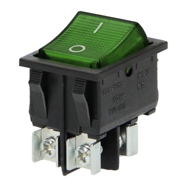 Miratic Underlit Toggle Switch 230 V, Switch 230 V, Supply