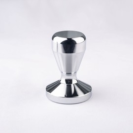 FUN COFFEE 2.3 inches (58 mm) Espresso Espresso Tamper Coffee Utensils, Stainless Steel, Silver (co-0017)