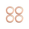 X AUTOHAUX 2 Set Banjo Bolt Brake Fitting Adapter Kit
