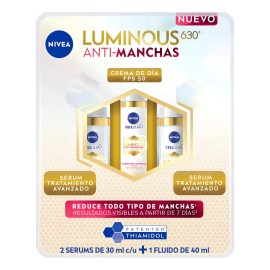 Nivea Luminous Rutina Antimanchas 3 Pack Momento De Aplicación Día/noche Tipo De Piel Todo Tipo De Piel