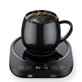 BTOYM Cup Warmer, Electric Coffee Cup Warmer with 3 Temperature Settings, Intelligent Coffee Warmer with Auto-Off Drink Warmer for Tea, Coffee, Milk in the Office and Home