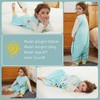 MICHLEY Kids Sleeveless Zipper Sleeping Bag, Autumn Winter Sleeping Sack