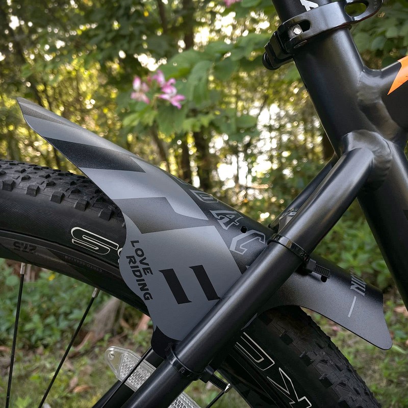 NICEDACK Mudguard Mountain Bike, Pack of 2 Mudguard Fit 20