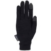 EXTREMITIES MERINO TOUCH LINER GLOVE BLACK (SIZE MEDIUM)