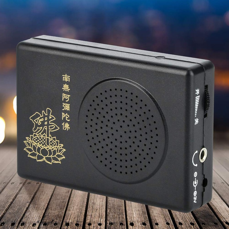 Offers a Peaceful Atmosphere. Buddhist Singing Player, Portable, Easy to