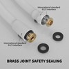 BESy Shower Hose 100 Inches Extra Long PVC Hose for