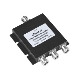 SureCall C-Band 3-Way Splitter with N-Female Connectors 600-4000 MHz