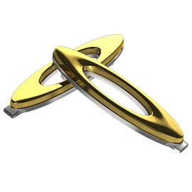 Oakley Turbine Rotor Icon Accessories Kit, Polished Gold, One Size